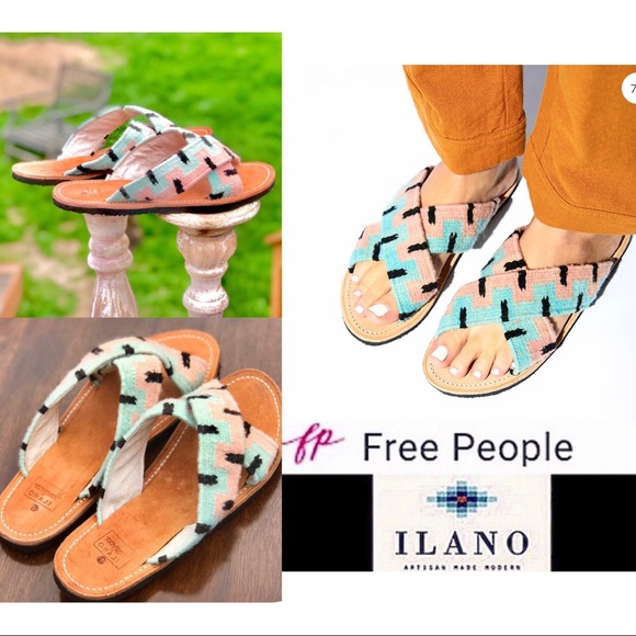 Free People Shoes - SALE 24hr NWOT FP x Ilano Boho Jing Slide Sandal